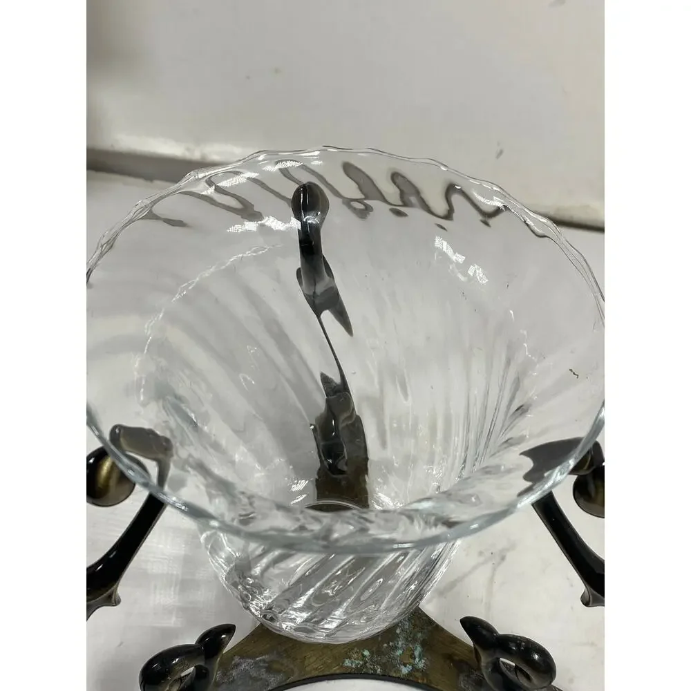 Partylite Soliloquy Votive Antique Bronze Candle Holder